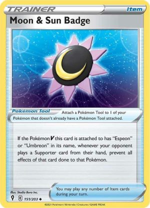Moon & Sun Badge - 151/203 : Evolving Skies