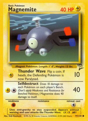 Magnemite - 079/130: Base Set 2