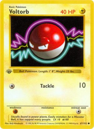 Voltorb - 067/102: Base Set