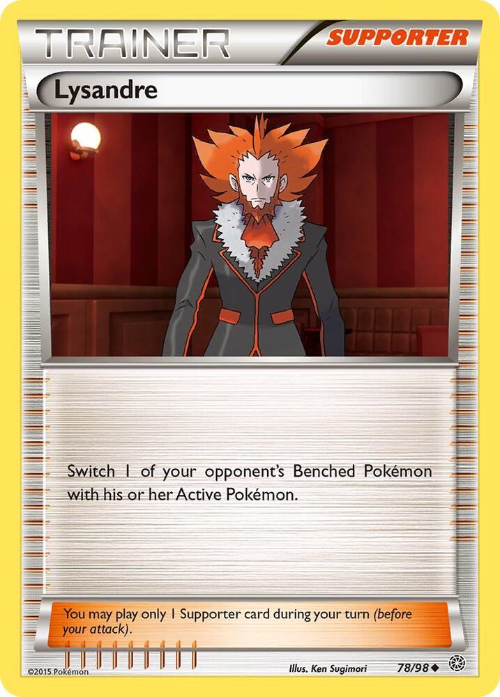Lysandre - 78/98: XY - Ancient Origins