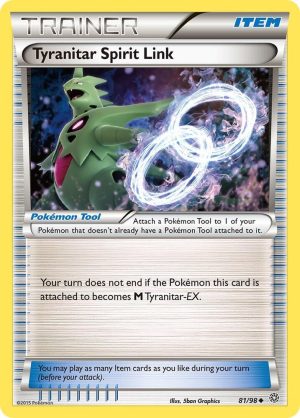 Tyranitar Spirit Link - 81/98: XY - Ancient Origins