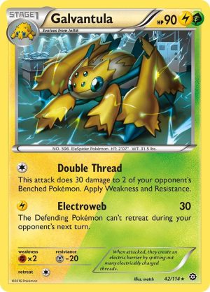 Galvantula - 42/114: XY - Steam Siege