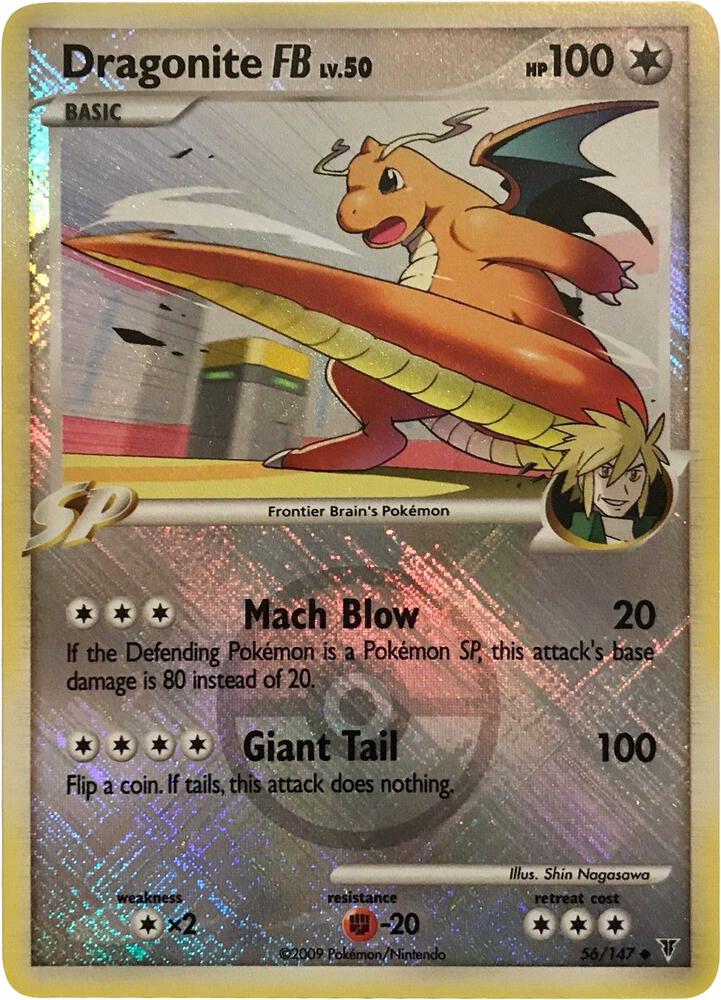 Dragonite FB (League Promo) – 056/147 : League & Championship Cards