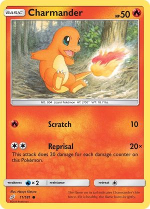 Charmander (11) - 11/181: SM - Team Up