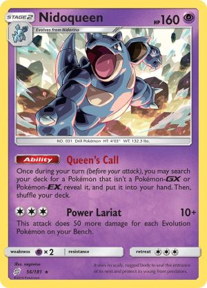 Nidoqueen - 56/181: SM - Team Up