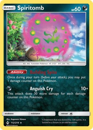Spiritomb - 112/214: SM - Unbroken Bonds
