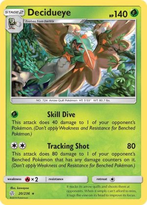 Decidueye - 20/236: Cosmic Eclipse