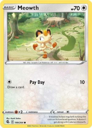 Meowth - 199/264: Fusion Strike