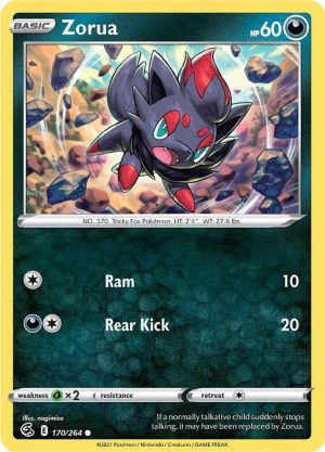 Zorua - 170/264: Fusion Strike