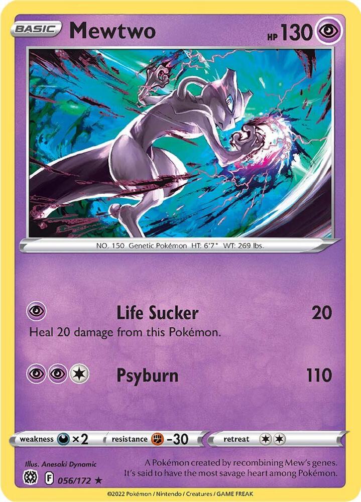 Mewtwo (Cosmos Holo) – 056/172: Miscellaneous Cards & Products