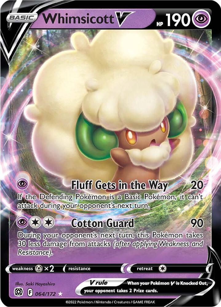 Whimsicott V - 064/172: Brilliant Stars