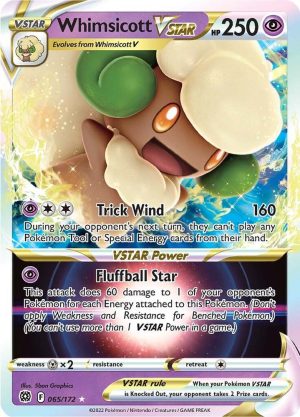 Whimsicott VSTAR - 065/172: Brilliant Stars
