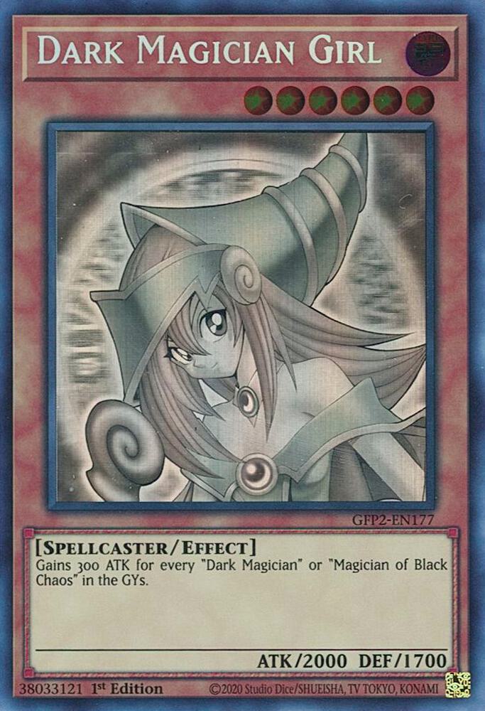 Dark Magician Girl (Ghost Rare) - GFP2-EN177: Ghosts From the Past: The 2nd Haunting