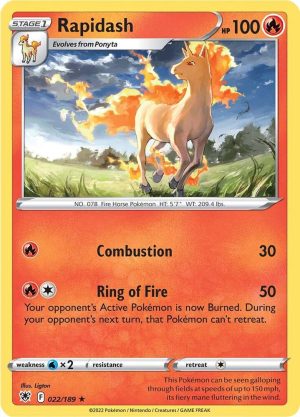 Rapidash - 022/189: Astral Radiance