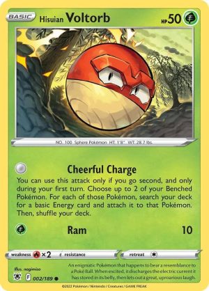 Hisuian Voltorb - 002/189: Deck Exclusives