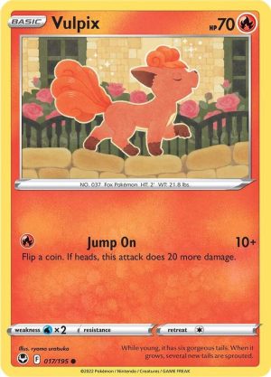 Vulpix - 017/195: Silver Tempest