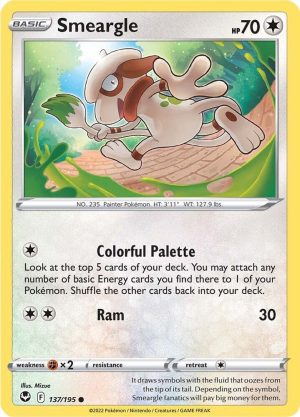 Smeargle - 137/195: Silver Tempest