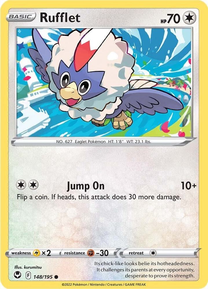Rufflet - 148/195: Silver Tempest