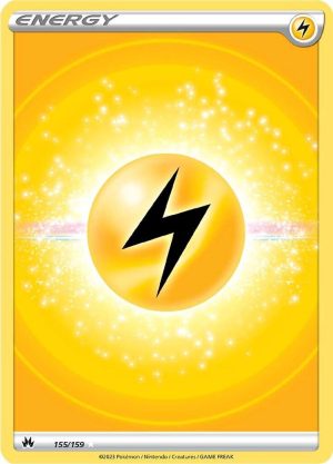 Lightning Energy (Texture Full Art) - 155/159: Crown Zenith