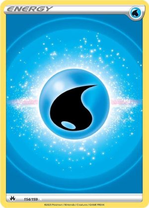 Water Energy (Texture Full Art) - 154/159: Crown Zenith