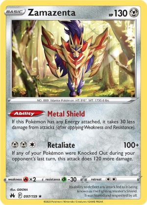 Zamazenta – 097/159: Crown Zenith