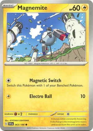 Magnemite - 063/198: Scarlet & Violet Base Set