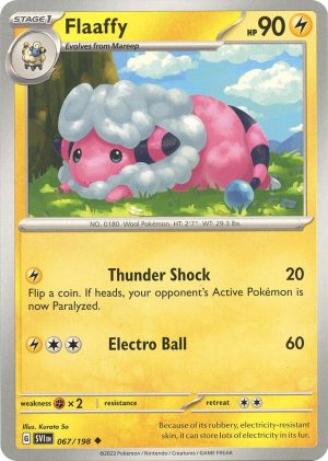 Flaaffy - 067/198: Scarlet & Violet Base Set