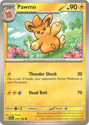 Pawmo - 075/198: Scarlet & Violet Base Set