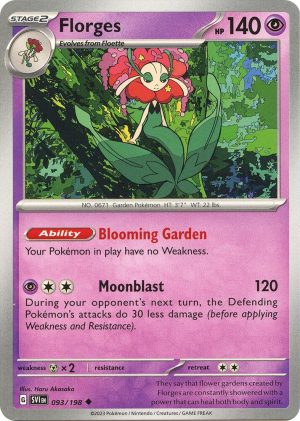 Florges - 093/198: Scarlet & Violet Base Set