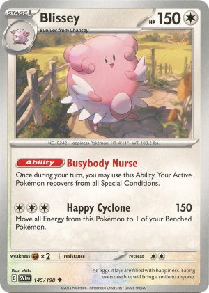 Blissey - 145/198: Scarlet & Violet Base Set