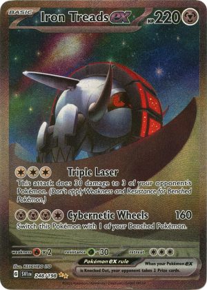 Iron Treads ex - 248/198: Scarlet & Violet Base Set