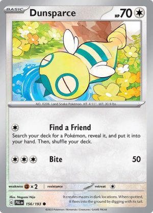 Dunsparce - 156/193: Paldea Evolved