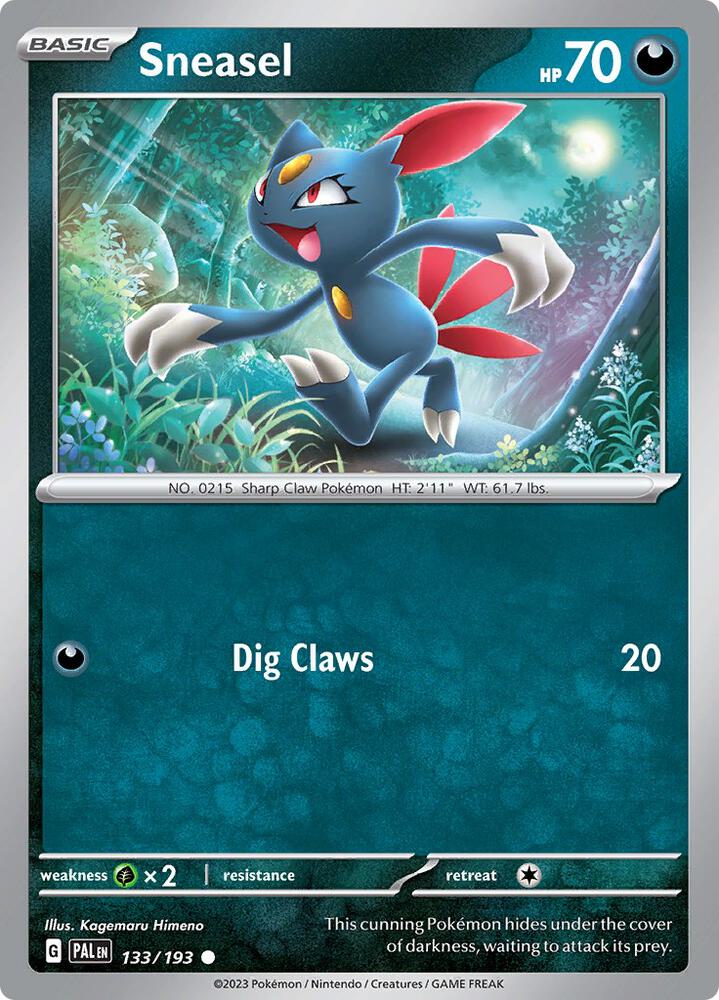 Sneasel - 133/193: Paldea Evolved