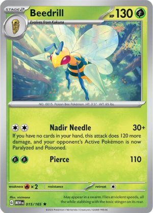 Beedrill – 015/165: Scarlet & Violet 151