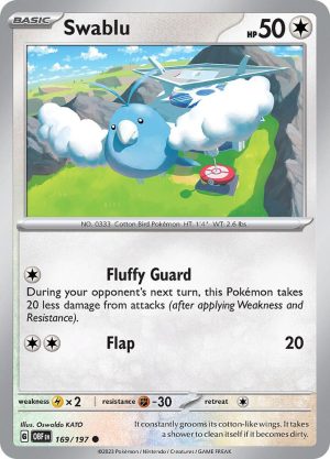 Swablu - 169/197: Obsidian Flames