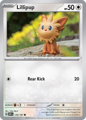 Lillipup - 170/197: Obsidian Flames