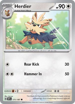 Herdier - 171/197: Obsidian Flames