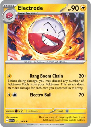 Electrode - 101/165: Scarlet & Violet 151