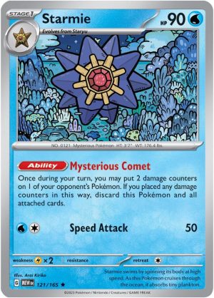Starmie – 121/165: Scarlet & Violet 151