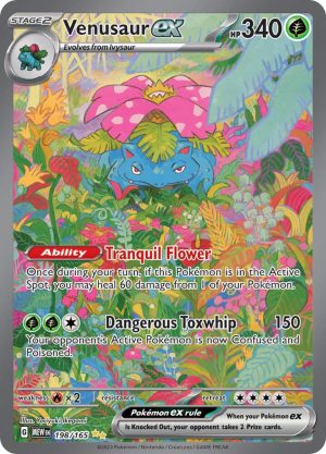 Venusaur ex - 198/165: Scarlet & Violet 151