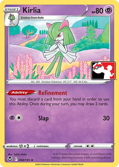 Kirlia – 068/195: Prize Pack Series Cards