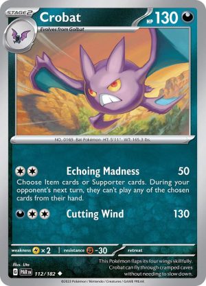 Crobat - 112/182: Paradox Rift