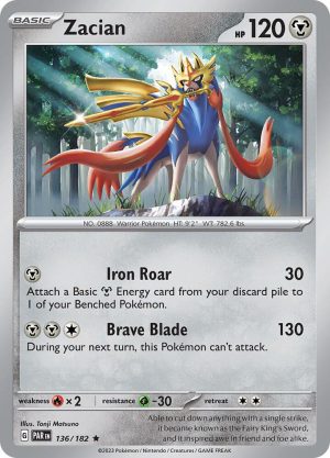 Zacian – 136/182: Paradox Rift