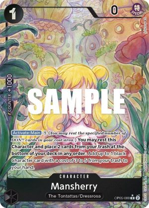 Mansherry (Alternate Art) - OP05-088: Awakening of the New Era