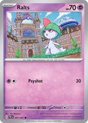 Ralts - 027/091: Paldean Fates
