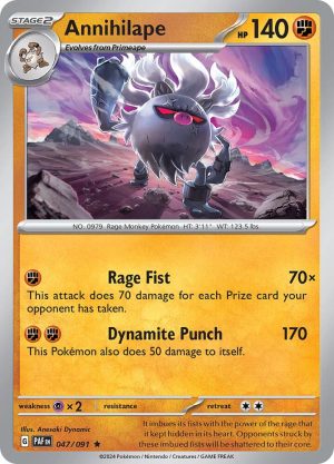 Annihilape - 047/091: Paldean Fates