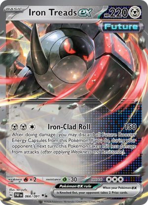 Iron Treads ex - 066/091: Paldean Fates