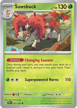 Sawsbuck - 017/162: Temporal Forces