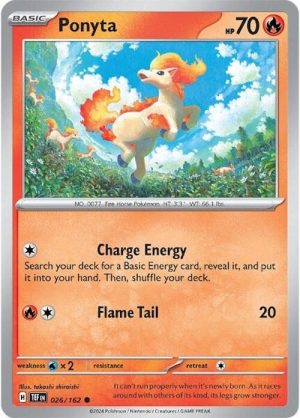 Ponyta - 026/162: Temporal Forces