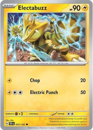 Electabuzz - 053/162: Temporal Forces